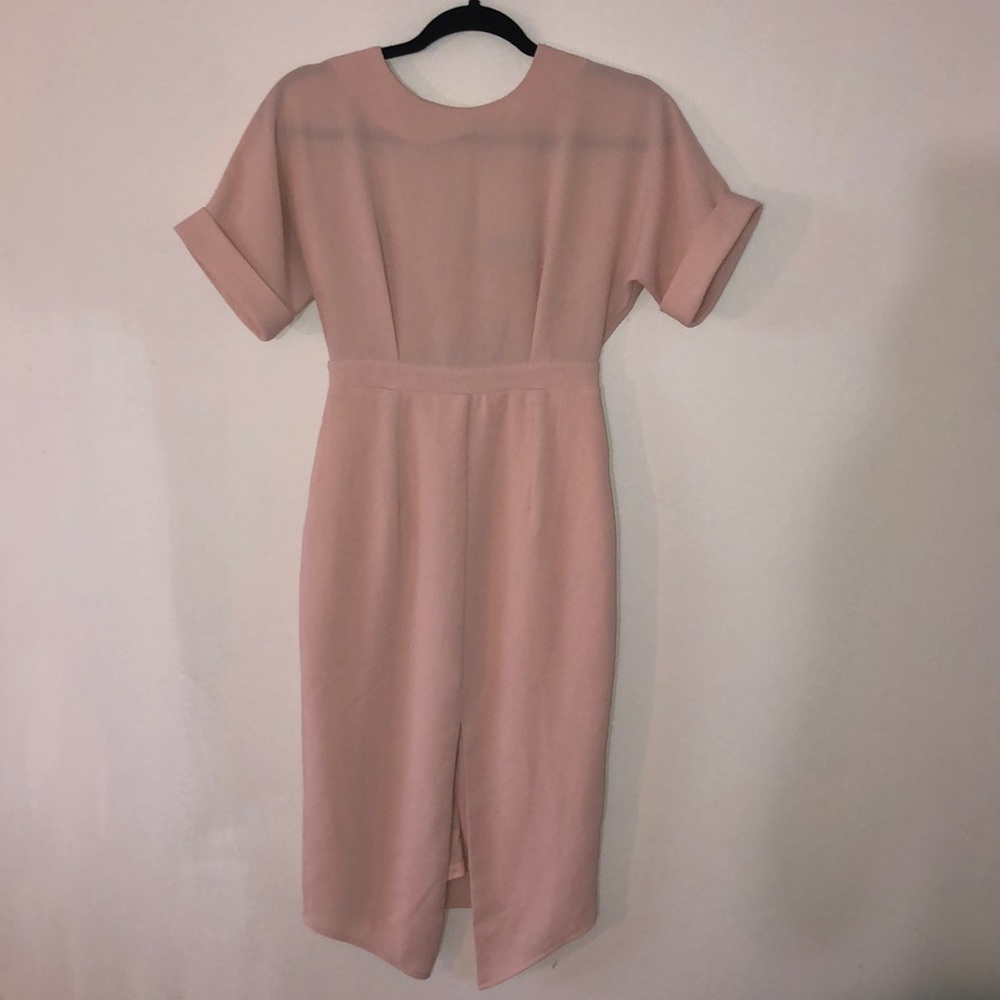 Classy pink dress